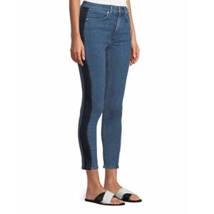 Rag & Bone Side Stripe Mid Rise Jeans